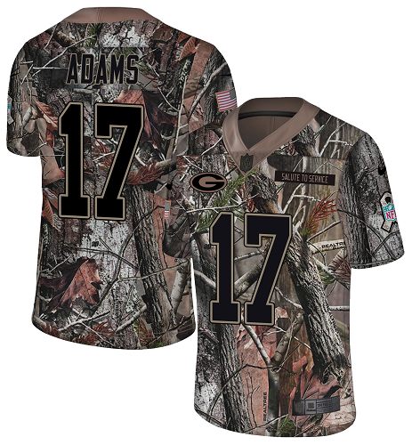 Nike Packers #17 Davante Adams Camo Men's Stitched NFL Limited Rush Realtree Jersey Nike Packers #17 Davante Adams Camo Men's Stitched NFL Limited Rush Realtree Jersey