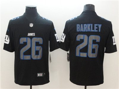 Nike Giants #26 Saquon Barkley Black Vapor Impact Limited Jersey Nike Giants #26 Saquon Barkley Black Vapor Impact Limited Jersey
