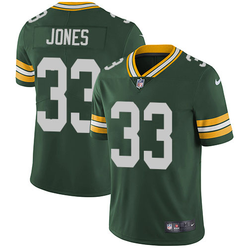 Nike Packers #33 Aaron Jones Green Men's Stitched NFL Vapor Untouchable Limited Jersey Nike Packers #33 Aaron Jones Green Men's Stitched NFL Vapor Untouchable Limited Jersey