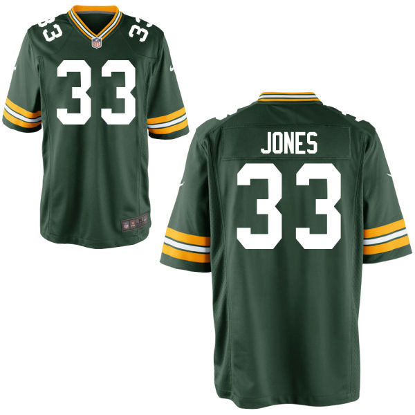 Nike Packers #33 Aaron Jones Green Home Men's Game NFL Jersey Nike Packers #33 Aaron Jones Green Home Men's Game NFL Jersey
