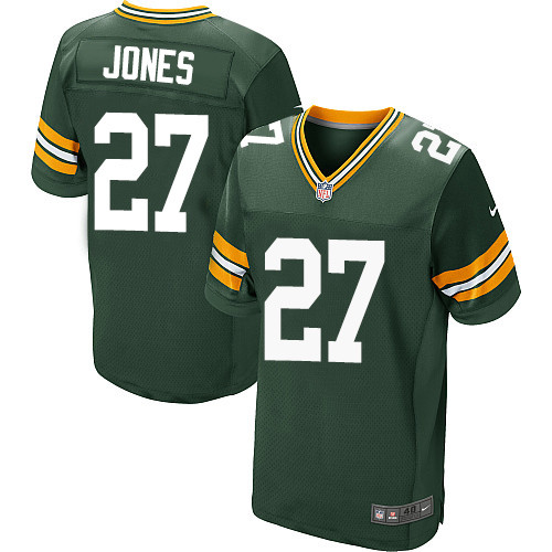 Nike Packers #27 Josh Jones Green Team Color Men's Stitched NFL Elite Jersey Nike Packers #27 Josh Jones Green Team Color Men's Stitched NFL Elite Jersey