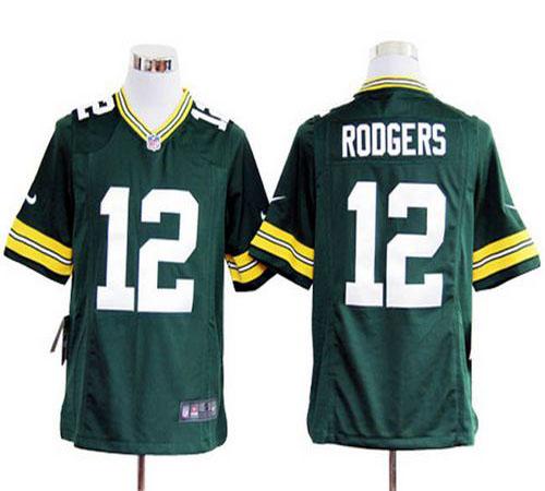 Nike Packers #12 Aaron Rodgers Green Team Color Men's Stitched NFL Game Jersey Nike Packers #12 Aaron Rodgers Green Team Color Men's Stitched NFL Game Jersey