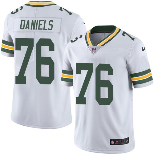 Nike Packers #76 Mike Daniels White Men's Stitched NFL Vapor Untouchable Limited Jersey Nike Packers #76 Mike Daniels White Men's Stitched NFL Vapor Untouchable Limited Jersey