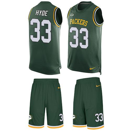 Nike Packers #33 Micah Hyde Green Team Color Men's Stitched NFL Limited Tank Top Suit Jersey Nike Packers #33 Micah Hyde Green Team Color Men's Stitched NFL Limited Tank Top Suit Jersey