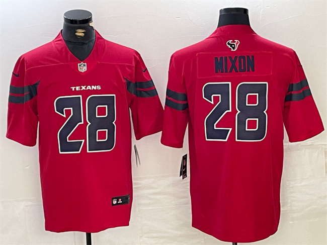 Men's Houston Texans #28 Joe Mixon Red Vapor Untouchable Stitched Football Jersey Men's Houston Texans #28 Joe Mixon Red Vapor Untouchable Stitched Football Jersey