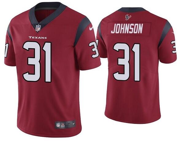 Nike Texans 31 David Johnson Red Vapor Untouchable Limited Jersey Nike Texans 31 David Johnson Red Vapor Untouchable Limited Jersey