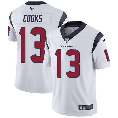 Nike Texans #13 Brandin Cooks White Men's Stitched NFL Vapor Untouchable Limited Jersey Nike Texans #13 Brandin Cooks White Men's Stitched NFL Vapor Untouchable Limited Jersey