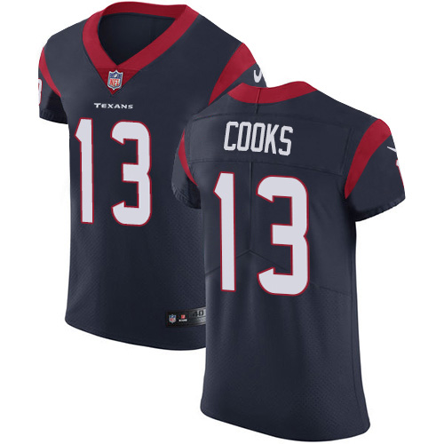 Nike Texans #13 Brandin Cooks Navy Blue Team Color Men's Stitched NFL Vapor Untouchable Elite Jersey Nike Texans #13 Brandin Cooks Navy Blue Team Color Men's Stitched NFL Vapor Untouchable Elite Jersey