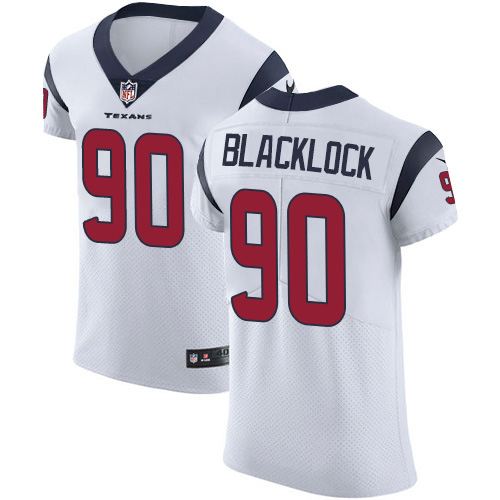 Nike Texans #90 Ross Blacklock White Men's Stitched NFL New Elite Jersey Nike Texans #90 Ross Blacklock White Men's Stitched NFL New Elite Jersey