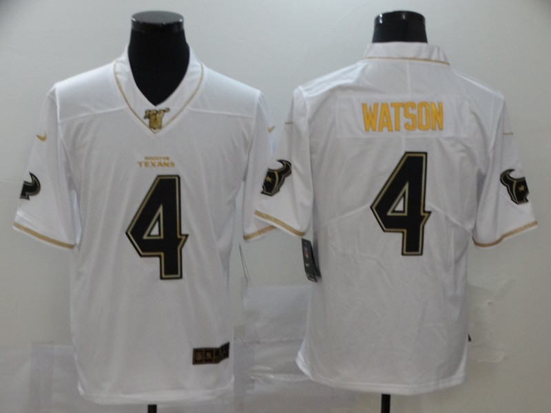 Nike Texans 4 Deshaun Watson White 100th Season Vapor Untouchable Limited Jersey Nike Texans 4 Deshaun Watson White 100th Season Vapor Untouchable Limited Jersey