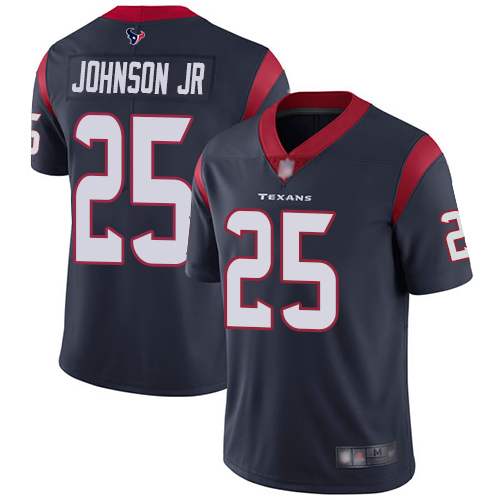 Texans #25 Duke Johnson Jr Navy Blue Team Color Men's Stitched Football Vapor Untouchable Limited Jersey Texans #25 Duke Johnson Jr Navy Blue Team Color Men's Stitched Football Vapor Untouchable Limited Jersey