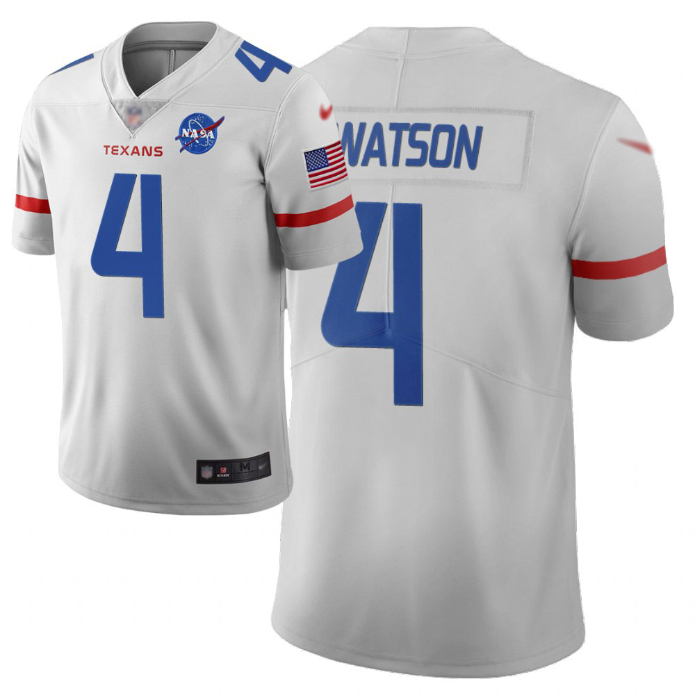 Texans #4 Deshaun Watson White Men's Stitched Football Limited City Edition Jersey Texans #4 Deshaun Watson White Men's Stitched Football Limited City Edition Jersey