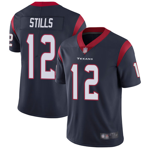 Texans #12 Kenny Stills Navy Blue Team Color Men's Stitched Football Vapor Untouchable Limited Jersey Texans #12 Kenny Stills Navy Blue Team Color Men's Stitched Football Vapor Untouchable Limited Jersey