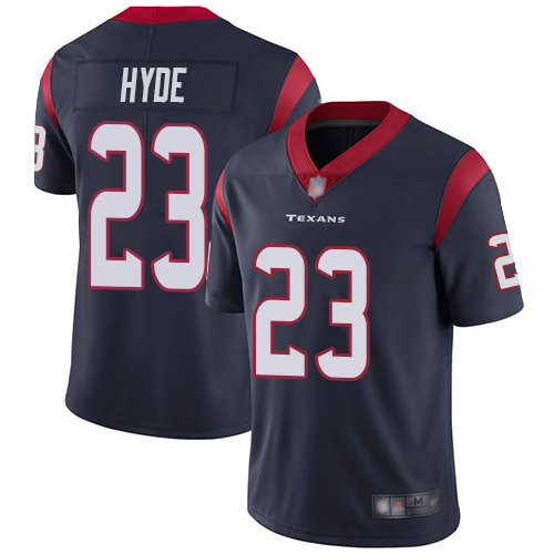 Texans #23 Carlos Hyde Navy Blue Team Color Men's Stitched Football Vapor Untouchable Limited Jersey Texans #23 Carlos Hyde Navy Blue Team Color Men's Stitched Football Vapor Untouchable Limited Jersey