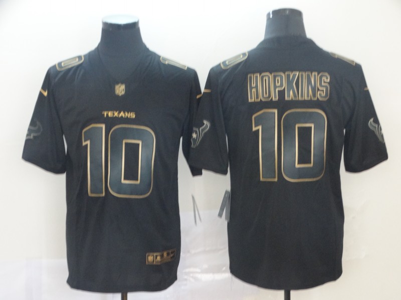 Texans 10 DeAndre Hopkins Black Gold Vapor Untouchable Limited Jersey Texans 10 DeAndre Hopkins Black Gold Vapor Untouchable Limited Jersey