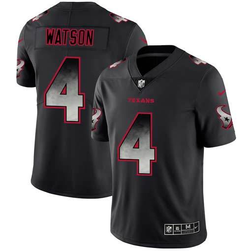 Nike Texans 4 Deshaun Watson Black Arch Smoke Vapor Untouchable Limited Jersey Nike Texans 4 Deshaun Watson Black Arch Smoke Vapor Untouchable Limited Jersey