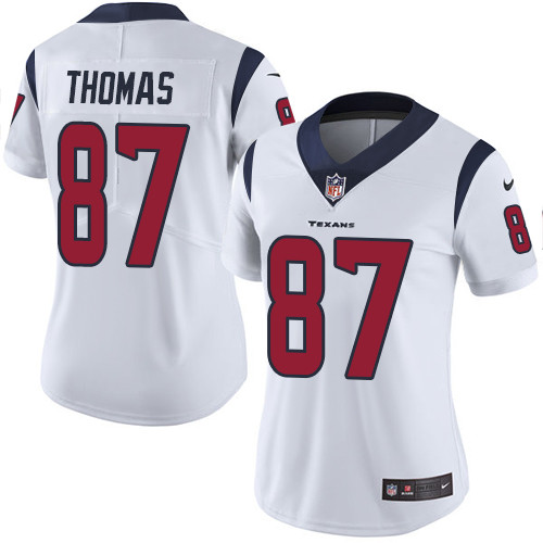 Nike Texans #87 Demaryius Thomas White Women's Stitched NFL Vapor Untouchable Limited Jersey Nike Texans #87 Demaryius Thomas White Women's Stitched NFL Vapor Untouchable Limited Jersey