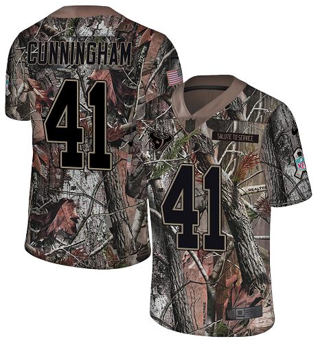 Nike Texans #41 Zach Cunningham Camo Men's Stitched NFL Limited Rush Realtree Jersey Nike Texans #41 Zach Cunningham Camo Men's Stitched NFL Limited Rush Realtree Jersey