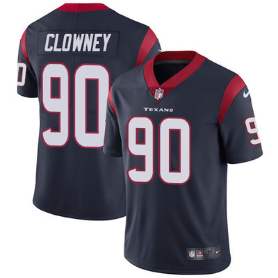 Nike Texans #90 Jadeveon Clowney Navy Blue Team Color Men's Stitched NFL Vapor Untouchable Limited Jersey Nike Texans #90 Jadeveon Clowney Navy Blue Team Color Men's Stitched NFL Vapor Untouchable Limited Jersey