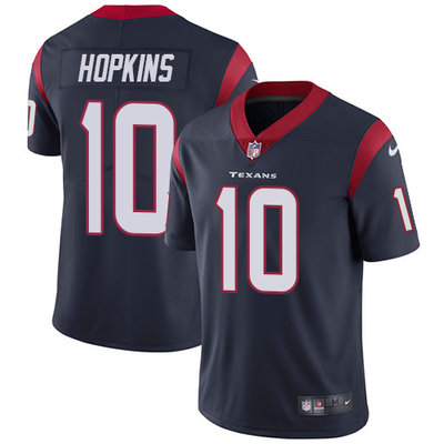 Nike Texans #10 DeAndre Hopkins Navy Blue Team Color Men's Stitched NFL Vapor Untouchable Limited Jersey Nike Texans #10 DeAndre Hopkins Navy Blue Team Color Men's Stitched NFL Vapor Untouchable Limited Jersey