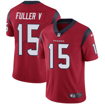 Nike Texans #15 Will Fuller V Red Alternate Men's Stitched NFL Vapor Untouchable Limited Jersey Nike Texans #15 Will Fuller V Red Alternate Men's Stitched NFL Vapor Untouchable Limited Jersey