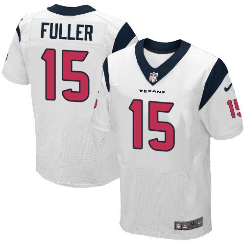 Nike Texans #15 Will Fuller White Men's Stitched NFL Elite Jersey Nike Texans #15 Will Fuller White Men's Stitched NFL Elite Jersey
