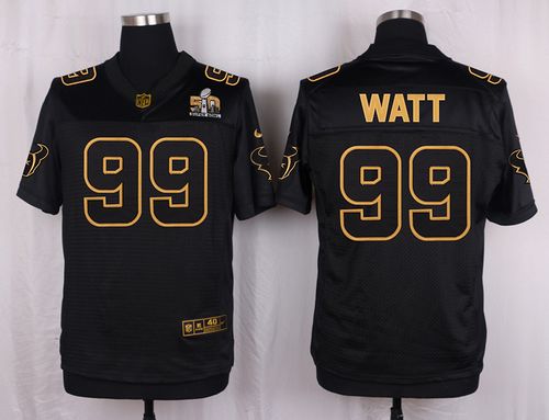 Nike Texans #99 J.J. Watt Black Men's Stitched NFL Elite Pro Line Gold Collection Jersey Nike Texans #99 J.J. Watt Black Men's Stitched NFL Elite Pro Line Gold Collection Jersey