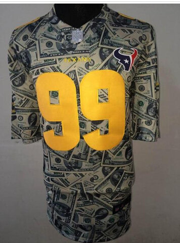 NEW Houston Texans #99 J.J. Watt Dollar Fashion NFL Elite Jersey NEW Houston Texans #99 J.J. Watt Dollar Fashion NFL Elite Jersey