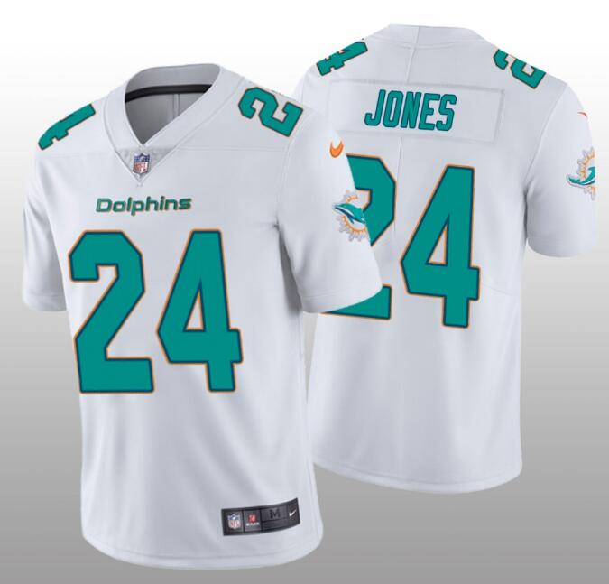 Nike Dolphins 24 Byron Jones White Vapor Untouchable Limited Jersey Nike Dolphins 24 Byron Jones White Vapor Untouchable Limited Jersey