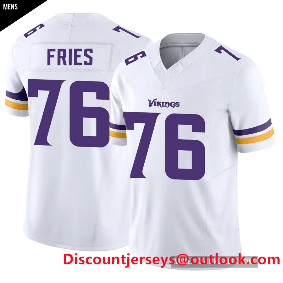 Men's Minnesota Vikings #76 Will Fries white Limited Classic Vapor F.U.S.E. Jersey Men's Minnesota Vikings #76 Will Fries white Limited Classic Vapor F.U.S.E. Jersey