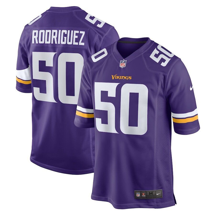 Men's Minnesota Vikings #50 Levi Drake? Rodriguez Purple Vapor Untouchable Limited Stitched Jersey Men's Minnesota Vikings #50 Levi Drake? Rodriguez Purple Vapor Untouchable Limited Stitched Jersey