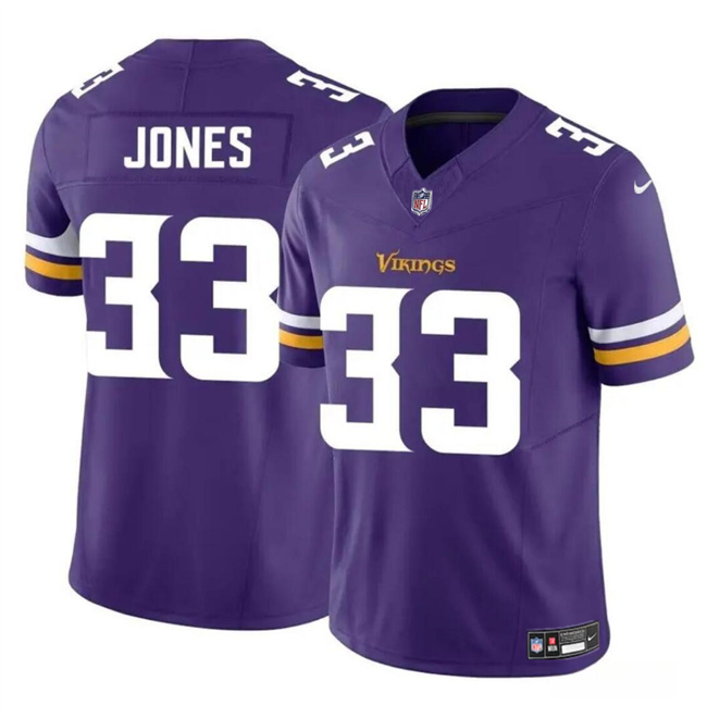 Men's Minnesota Vikings #33 Aaron Jones Purple F.U.S.E. Vapor Untouchable Limited Stitched Jersey Men's Minnesota Vikings #33 Aaron Jones Purple F.U.S.E. Vapor Untouchable Limited Stitched Jersey