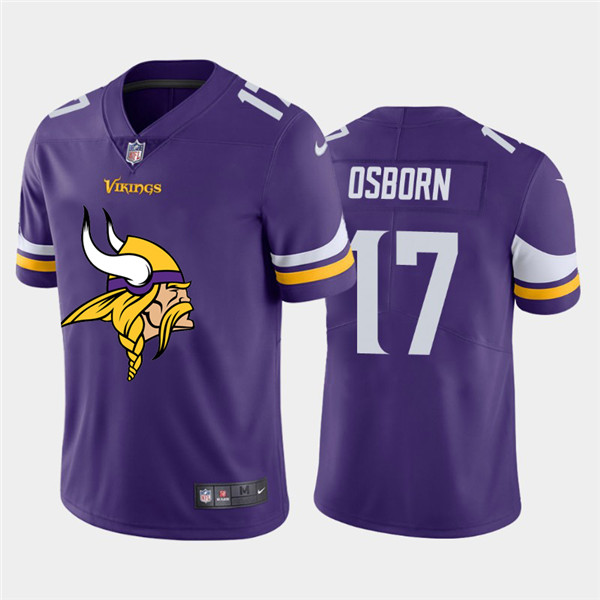 Nike Vikings 17 K.J. Osborn Purple Team Big Logo Vapor Untouchable Limited Jersey Nike Vikings 17 K.J. Osborn Purple Team Big Logo Vapor Untouchable Limited Jersey