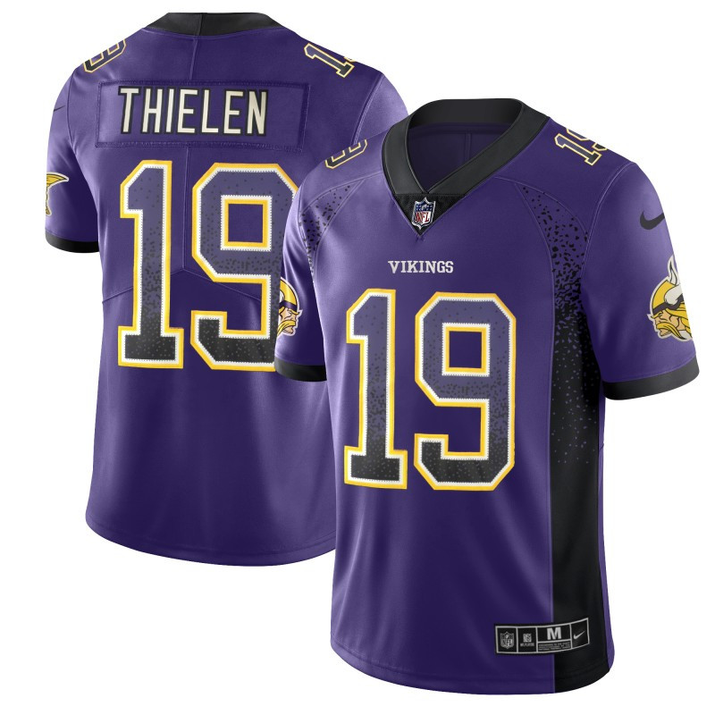 Nike Vikings 19 Adam Thielen Purple Drift Fashion Limited Jersey Nike Vikings 19 Adam Thielen Purple Drift Fashion Limited Jersey