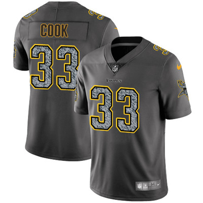 Nike Vikings #33 Dalvin Cook Gray Static Men's NFL Vapor Untouchable Game Jersey Nike Vikings #33 Dalvin Cook Gray Static Men's NFL Vapor Untouchable Game Jersey