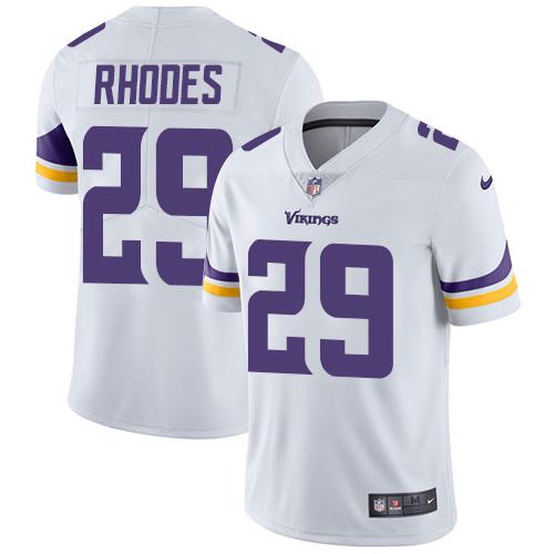 Nike Vikings #29 Xavier Rhodes White Men's Stitched NFL Vapor Untouchable Limited Jersey Nike Vikings #29 Xavier Rhodes White Men's Stitched NFL Vapor Untouchable Limited Jersey