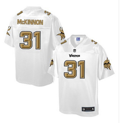 Nike Vikings #31 Jerick McKinnon White Men's NFL Pro Line Fashion Game Jersey Nike Vikings #31 Jerick McKinnon White Men's NFL Pro Line Fashion Game Jersey