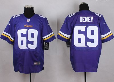 New Minnesota Vikings #69 Dewey Purple Team Color Men's Stitched NFL Elite jersey New Minnesota Vikings #69 Dewey Purple Team Color Men's Stitched NFL Elite jersey