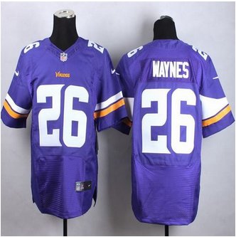 New Minnesota Vikings #26 Trae Waynes Purple Team Color Men's Stitched NFL Elite jersey New Minnesota Vikings #26 Trae Waynes Purple Team Color Men's Stitched NFL Elite jersey