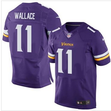 New Minnesota Vikings #11 Mike Wallace Purple Team Color Men's Stitched NFL Elite Jersey New Minnesota Vikings #11 Mike Wallace Purple Team Color Men's Stitched NFL Elite Jersey