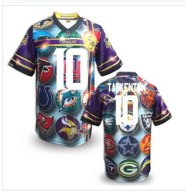 Minnesota Vikings #10 TARKENTON Men's Stitched NFL Elite Fanatical Version Jersey (10 Minnesota Vikings #10 TARKENTON Men's Stitched NFL Elite Fanatical Version Jersey (10