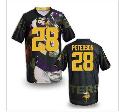 Minnesota Vikings #28 PETERSON Men's Stitched NFL Elite Fanatical Version Jersey (5) Minnesota Vikings #28 PETERSON Men's Stitched NFL Elite Fanatical Version Jersey (5)