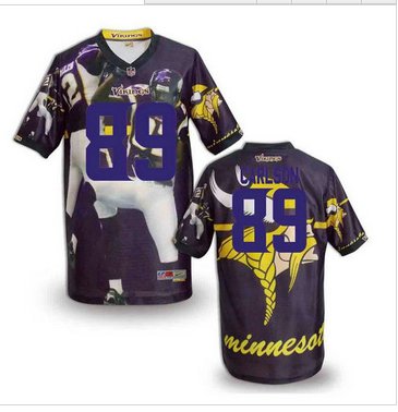 Minnesota Vikings #89 CARLSON Men's Stitched NFL Elite Fanatical Version Jersey (4) Minnesota Vikings #89 CARLSON Men's Stitched NFL Elite Fanatical Version Jersey (4)