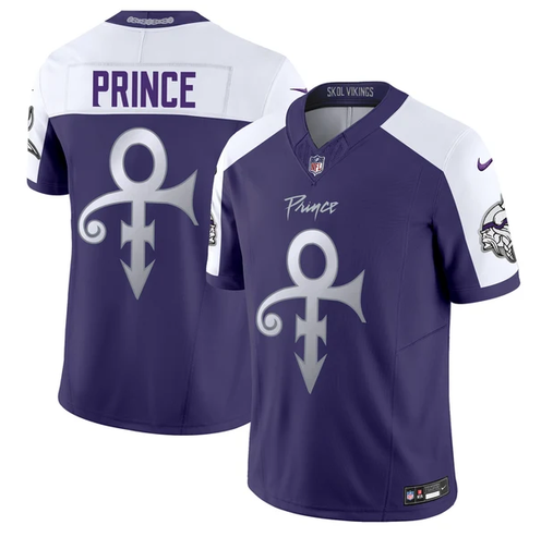 Men's Minnesota Vikings Prince Purple Alternate 2025 F.U.S.E. Stitched Jersey Men's Minnesota Vikings Prince Purple Alternate 2025 F.U.S.E. Stitched Jersey