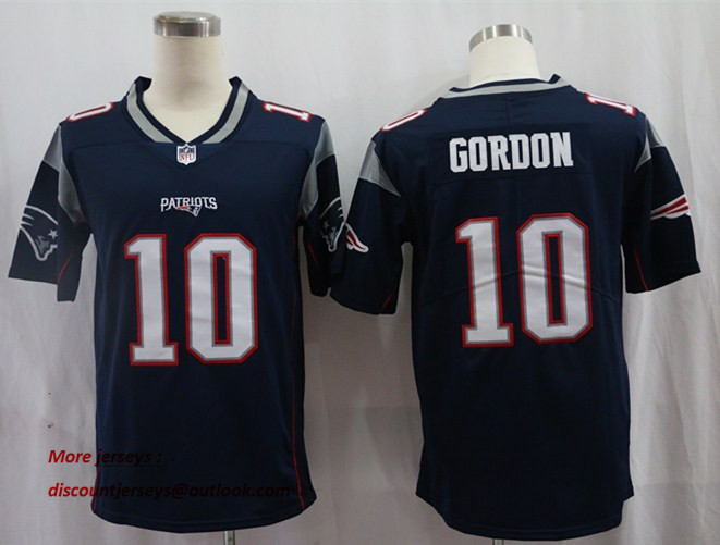 Patriots 10 Josh Gordon Navy Vapor Untouchable Limited Jersey Patriots 10 Josh Gordon Navy Vapor Untouchable Limited Jersey