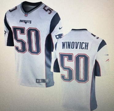 Patriots #50 Chase Winovich White Vapor limited Jersey Patriots #50 Chase Winovich White Vapor limited Jersey