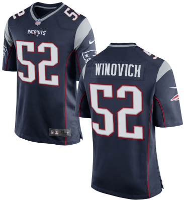 New England Patriots #52 Chase Winovich Nike Limited Navy Jersey New England Patriots #52 Chase Winovich Nike Limited Navy Jersey