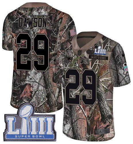 Nike Patriots #29 Duke Dawson Camo Super Bowl LIII Bound Men's Stitched NFL Limited Rush Realtree Jersey Nike Patriots #29 Duke Dawson Camo Super Bowl LIII Bound Men's Stitched NFL Limited Rush Realtree Jersey