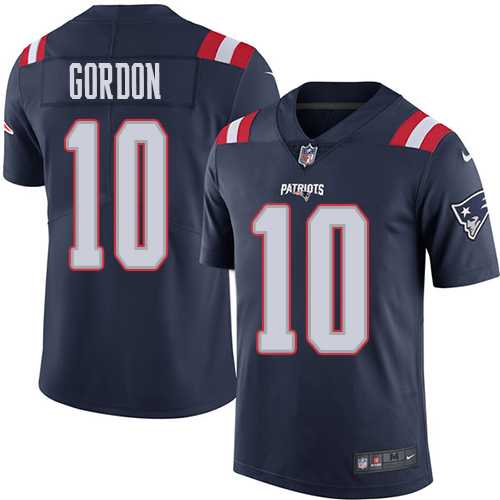Nike Patriots #10 Josh Gordon Navy Blue Men's Stitched NFL Limited Rush Jersey Nike Patriots #10 Josh Gordon Navy Blue Men's Stitched NFL Limited Rush Jersey