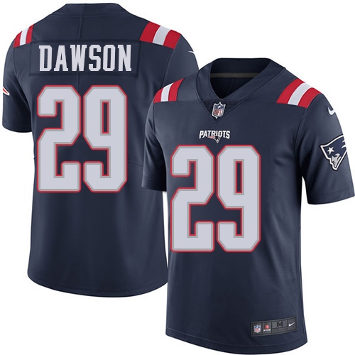 Nike Patriots #29 Duke Dawson Navy Blue Men's Stitched NFL Limited Rush Jersey Nike Patriots #29 Duke Dawson Navy Blue Men's Stitched NFL Limited Rush Jersey